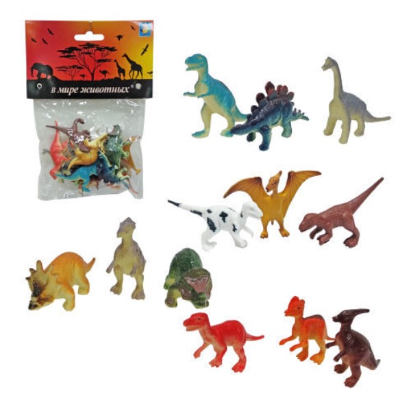 

Игровой набор 1toy В мире животных Динозавры