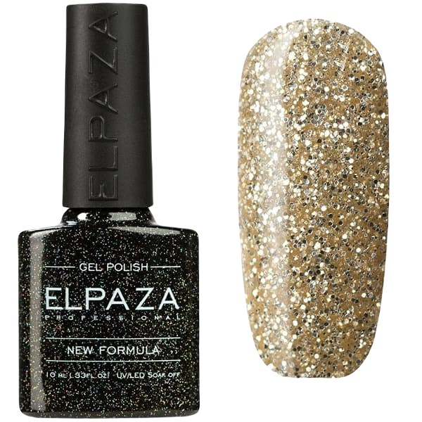 

Гель-лак Elpaza Magic Glitter №16 Белое золото, 10 мл