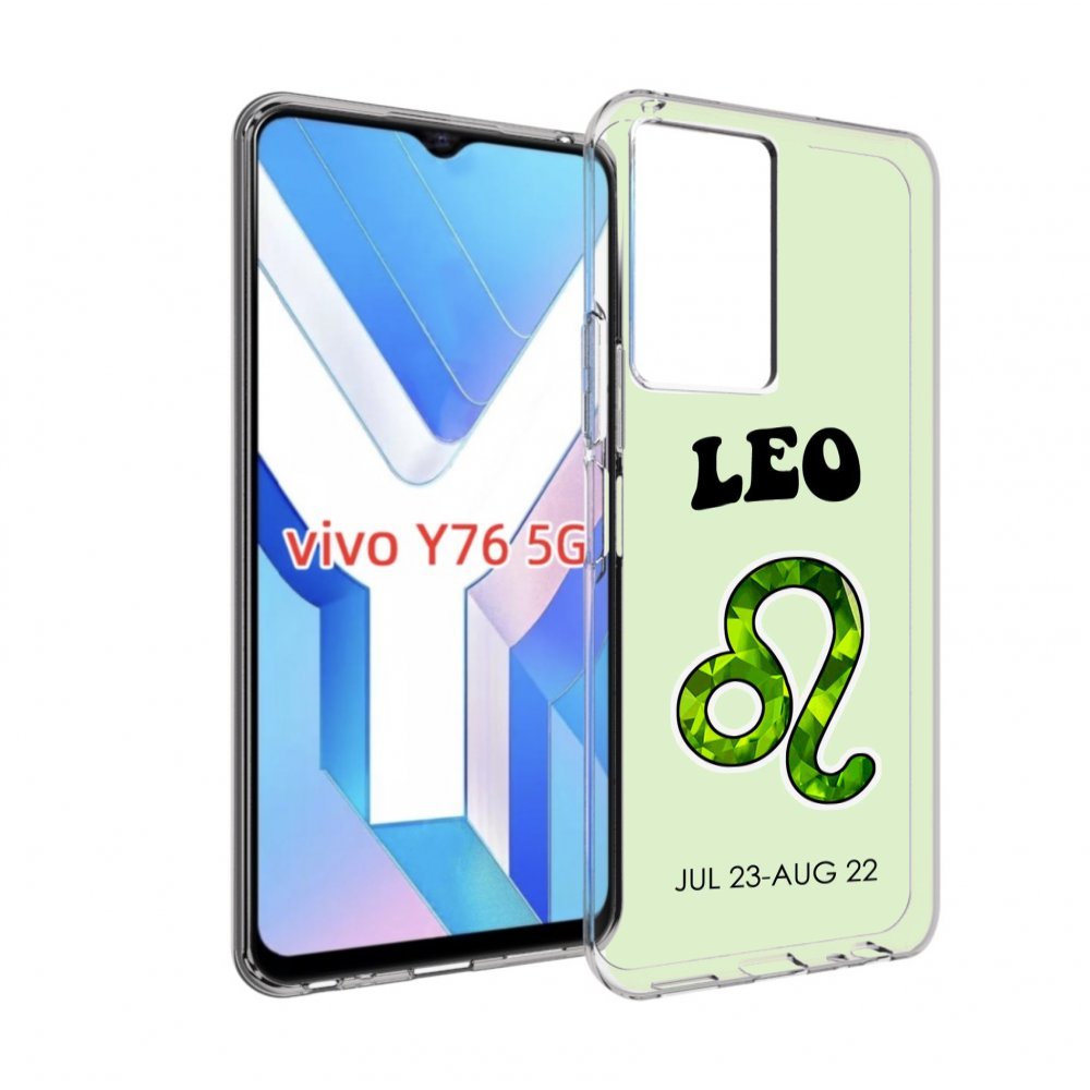 

Чехол MyPads знак зодиака лев 1 для Vivo Y76 5G, Прозрачный, Tocco