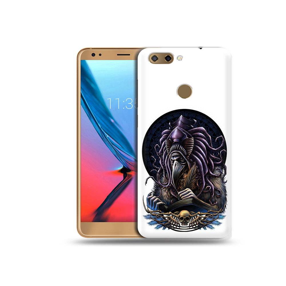 

Чехол MyPads Tocco для ZTE Blade V9 умный ворон (PT106427.464.650), Прозрачный, Tocco