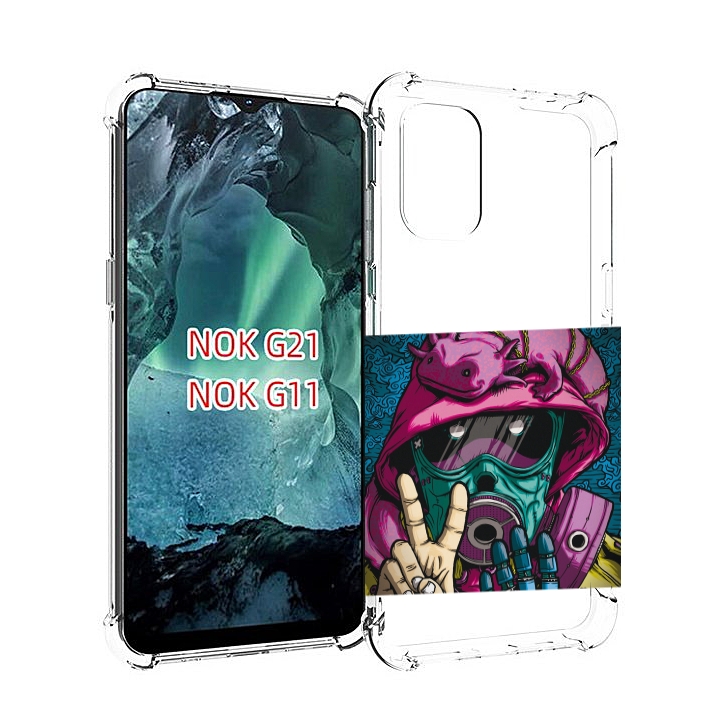 

Чехол Mypads Всем-Мир Для Nokia G11/G21, Прозрачный, Tocco