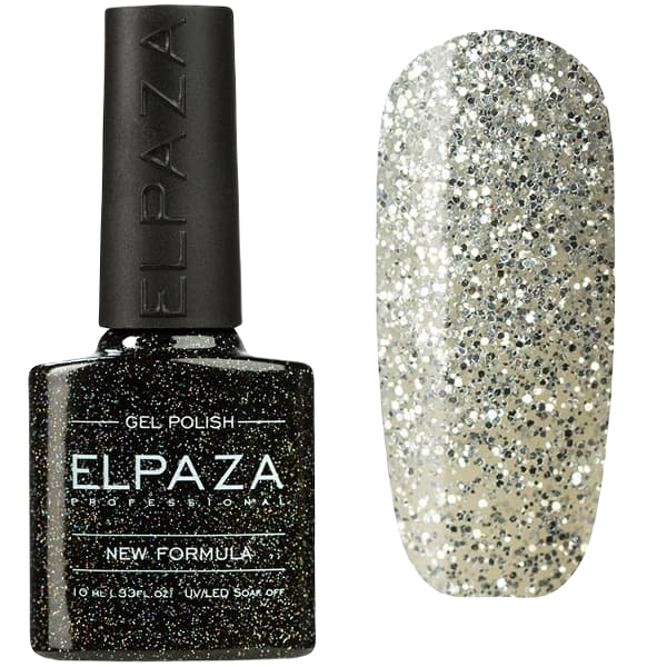 

Гель-лак Elpaza Magic Glitter №5 Серебряный водопад, 10 мл