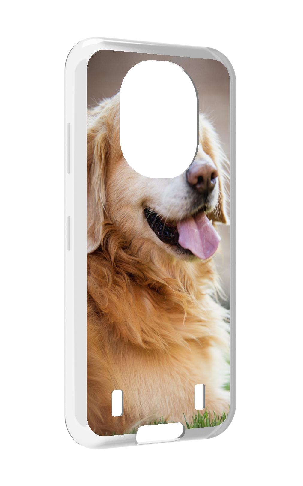 

Чехол MyPads золотистыи ретривер для Oukitel WP16, Прозрачный, Tocco