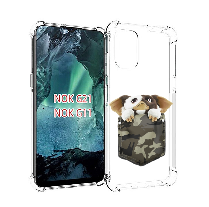 

Чехол Mypads Гизмо Для Nokia G11/G21, Прозрачный, Tocco