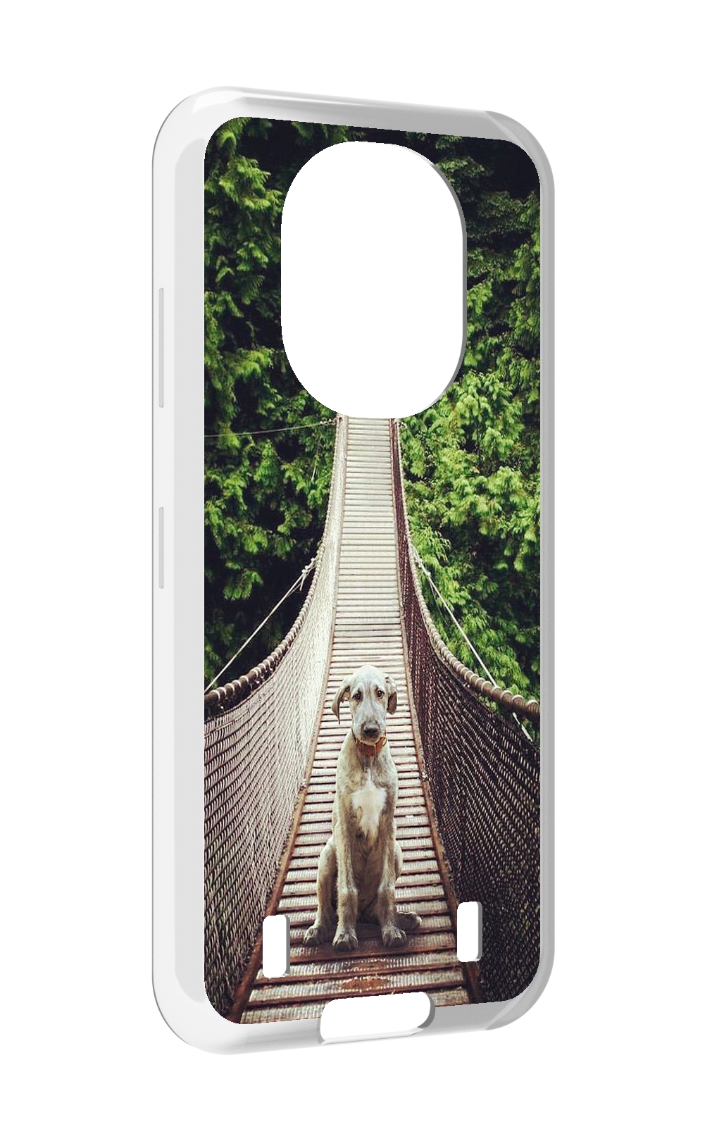 

Чехол MyPads ирландскии волкодав для Oukitel WP16, Прозрачный, Tocco