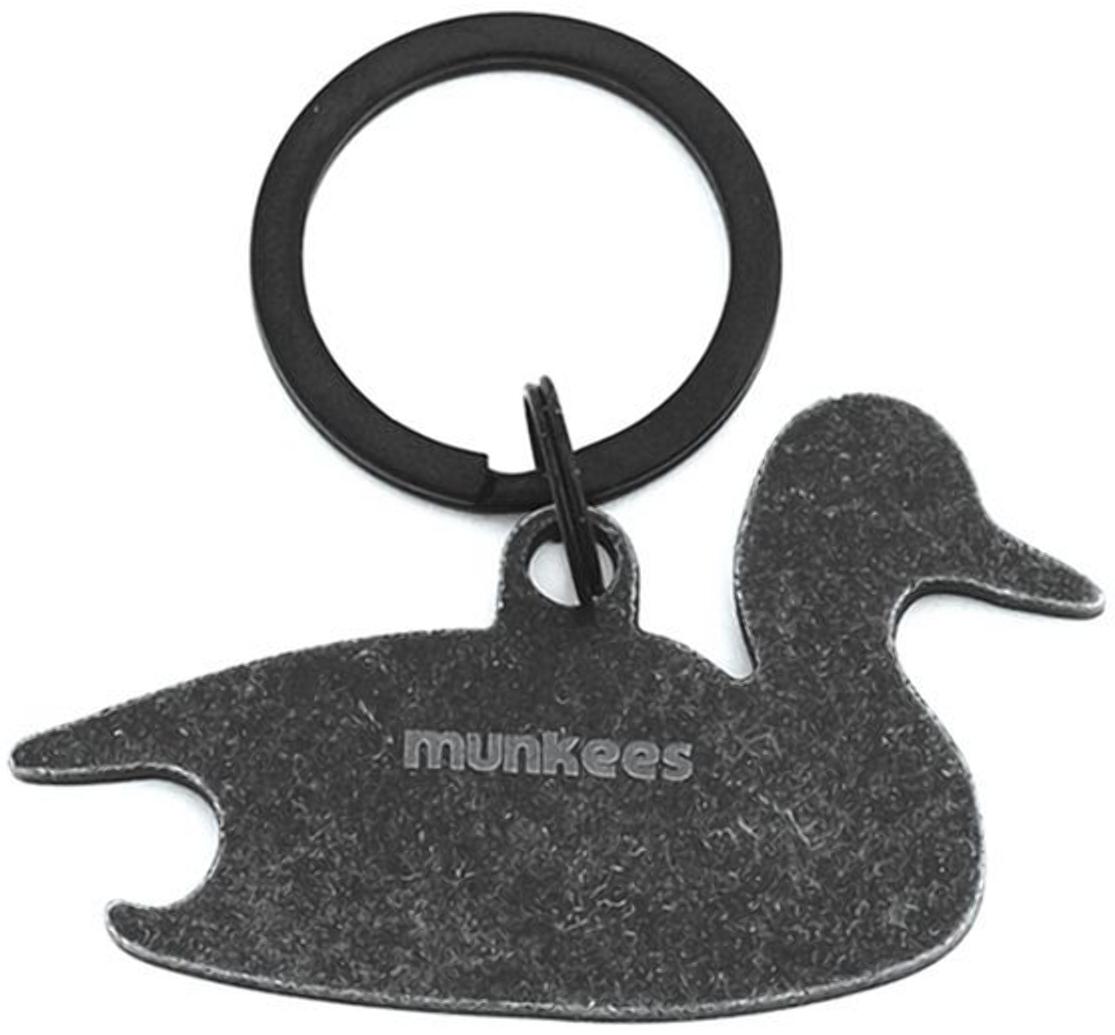 фото Брелок мужской munkees stainless bottle opener - duck, желтый / черный