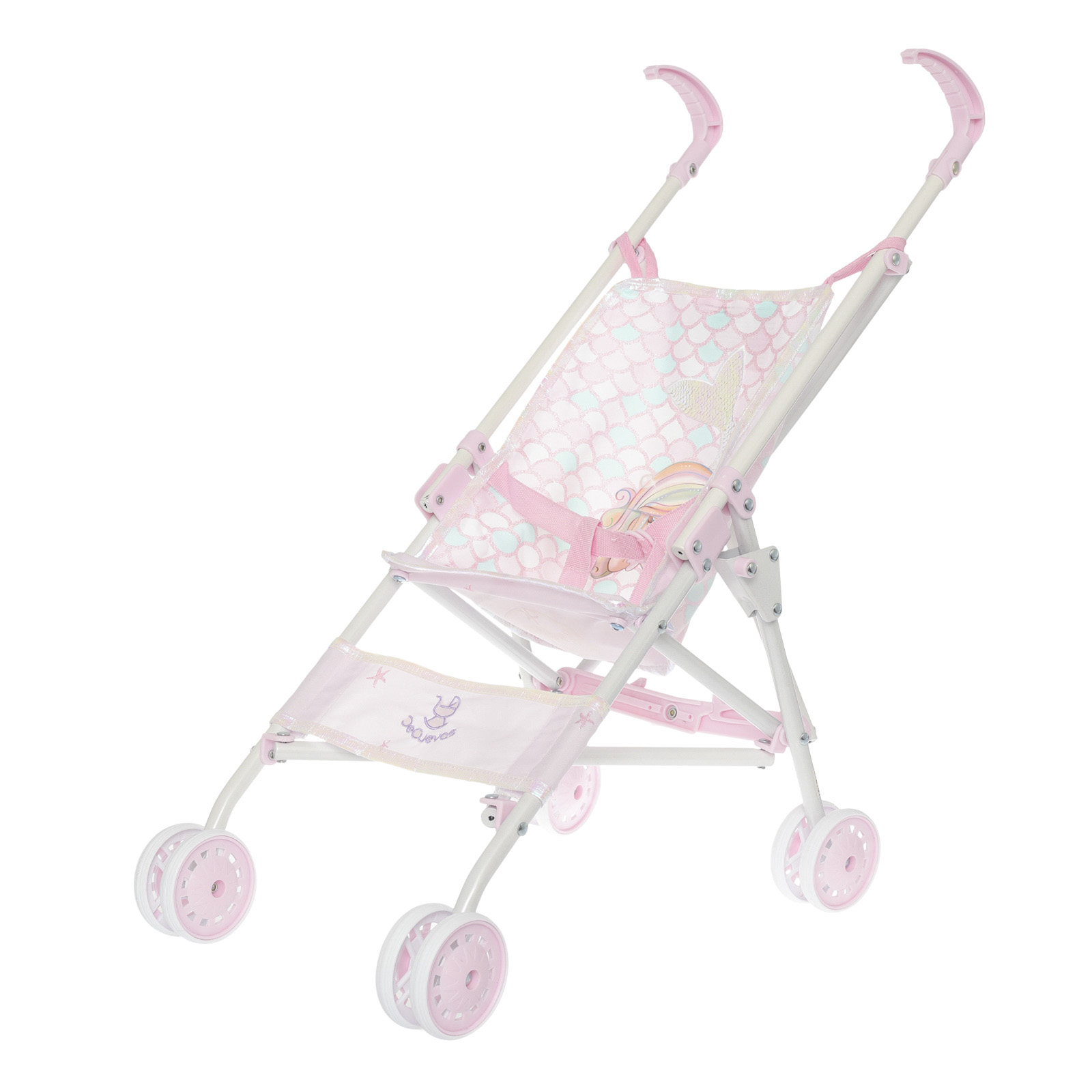 

Коляска для кукол DeCuevas Toys трость 56 см., серия Фантазия океана 90041, Фантазия океана