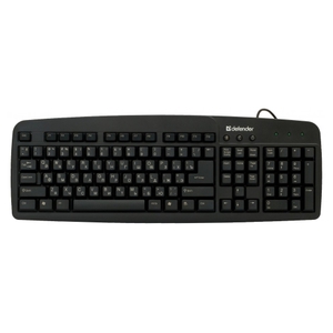 Клавиатура Defender Magellan 920 PS/2 Black черная 45033