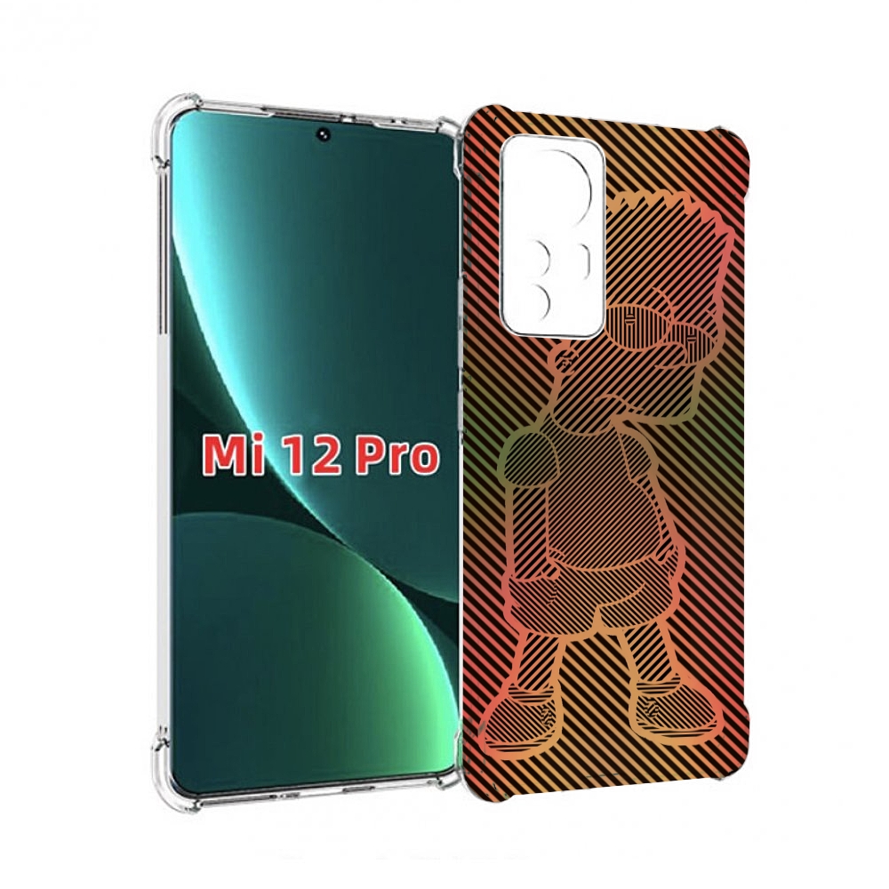 

Чехол MyPads Графический-Барт-Симпсон для Xiaomi 12S Pro, Прозрачный, Tocco