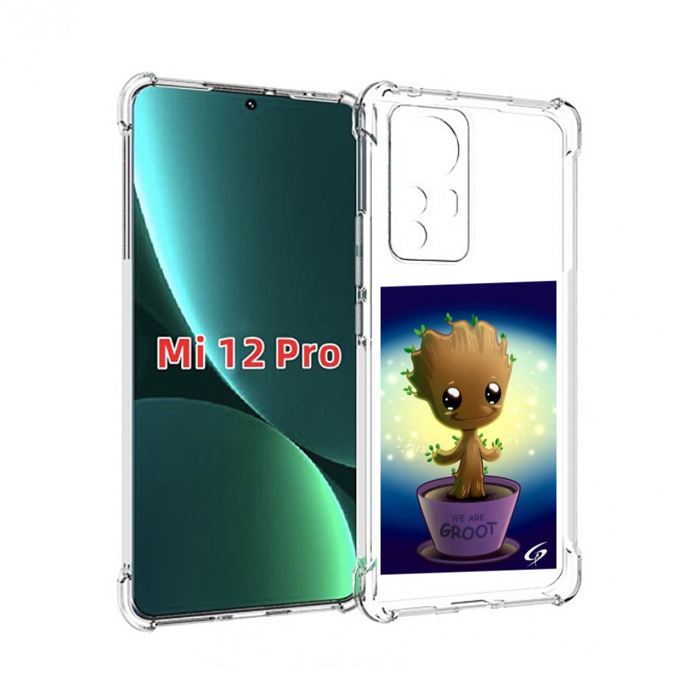 

Чехол MyPads Грут для Xiaomi 12S Pro, Прозрачный, Tocco