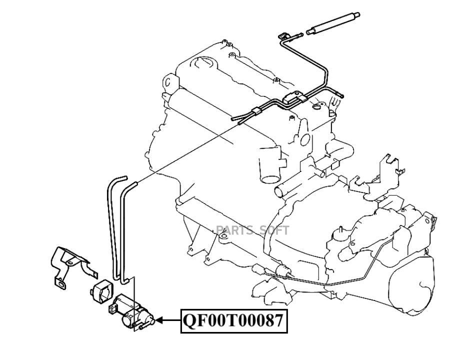 

QUATTRO FRENI QF00T00087 Клапан вакумный 1шт