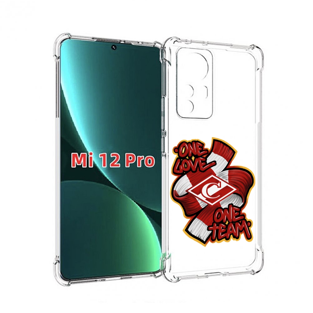 

Чехол MyPads Одна любовь-Спартак для Xiaomi 12S Pro, Прозрачный, Tocco