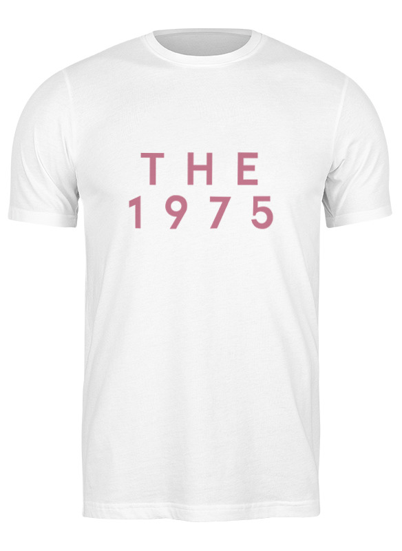 

Футболка мужская Printio The 1975 белая XL, Белый, The 1975