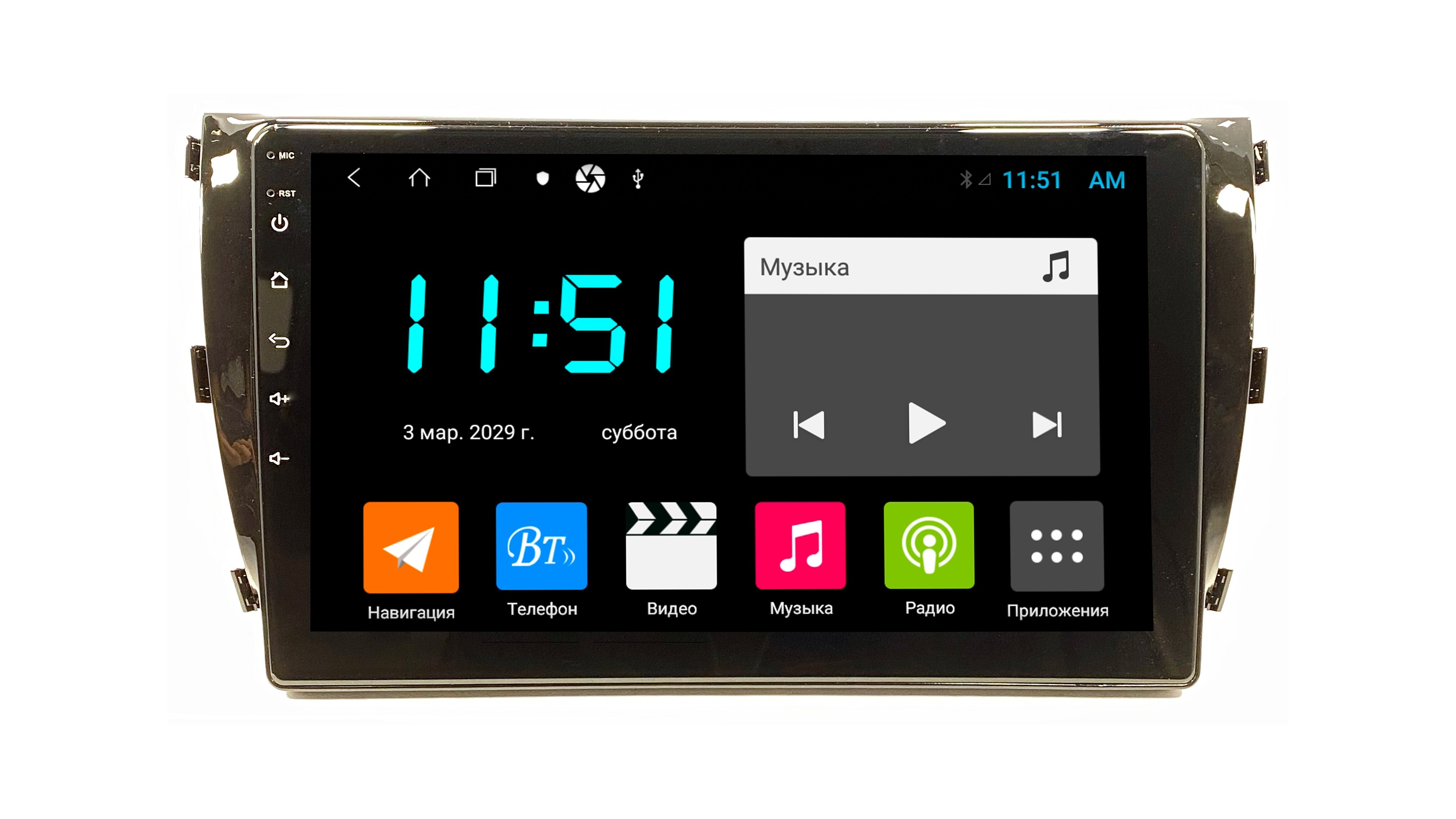 Штатная автомагнитола Zenith Zotye T600 Android 12 464GB Мультируль ШГУ 3035500₽