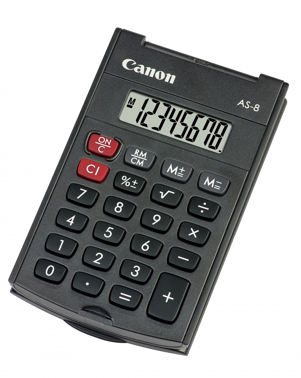 

Canon 8 разрядный с крышкой, цвет черный