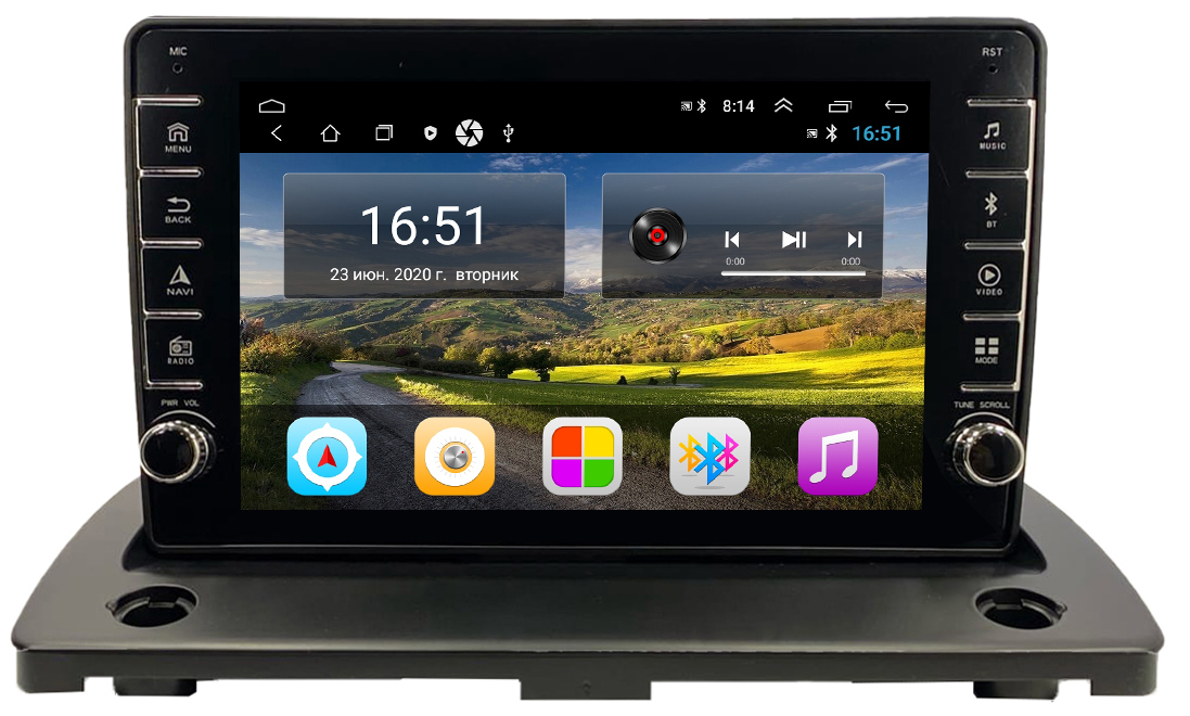 Штатная автомагнитола Zenith Volvo XC-90 Вольво 2002-2014 Android 12 464GB c 3510000₽