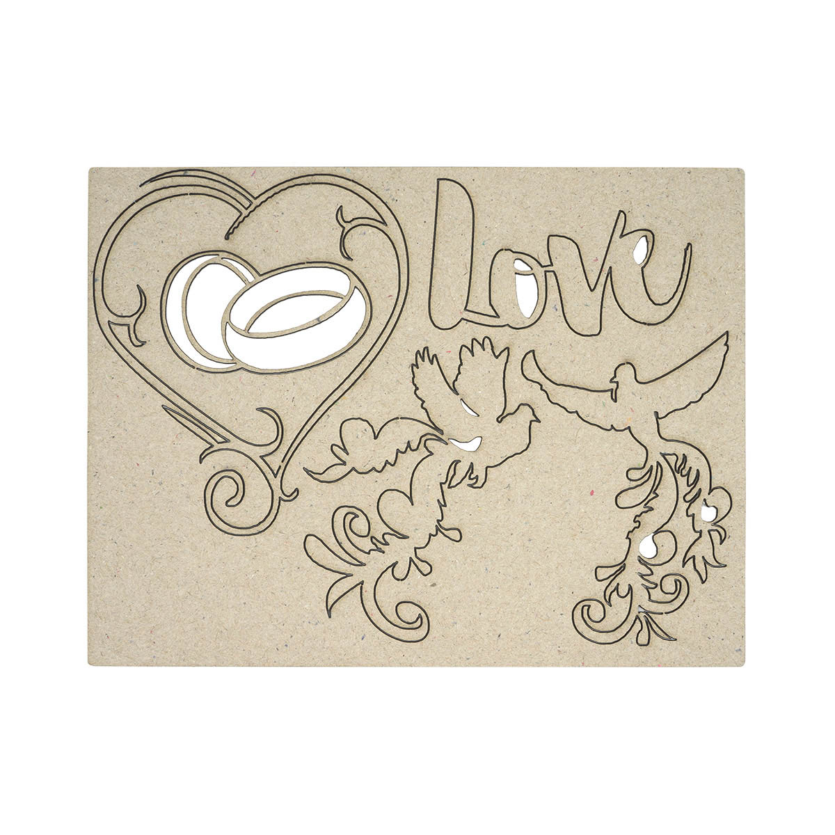 

Декоративный элемент ВК-90 "Love" 9,5x12,5см
