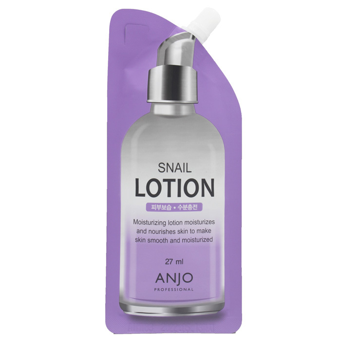 фото Лосьон для лица с экстрактом муцина улитки anjo professional snail lotion, 27 г