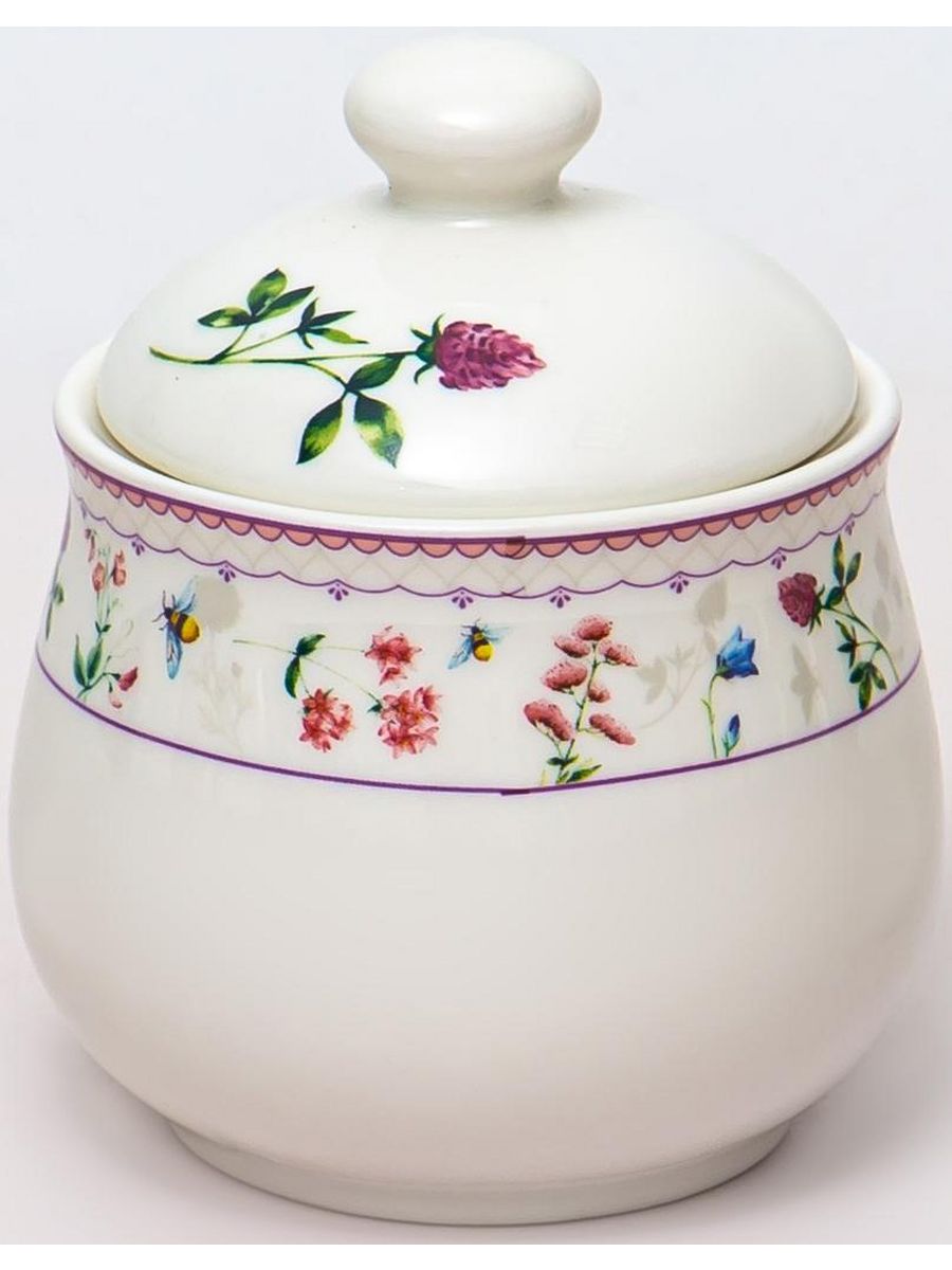 

Сахарница АМУАЖ, 182-44004/PSF, Белый;фиолетовый;розовый