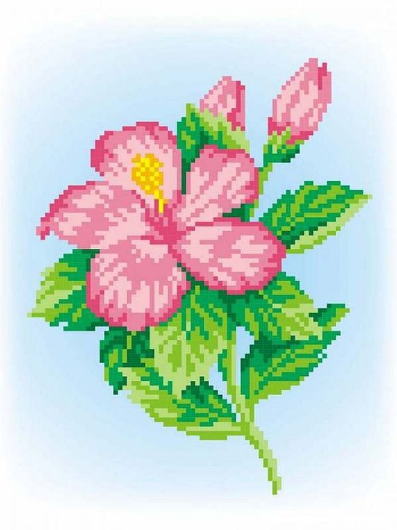 

Рисунок на ткани «Очарование»