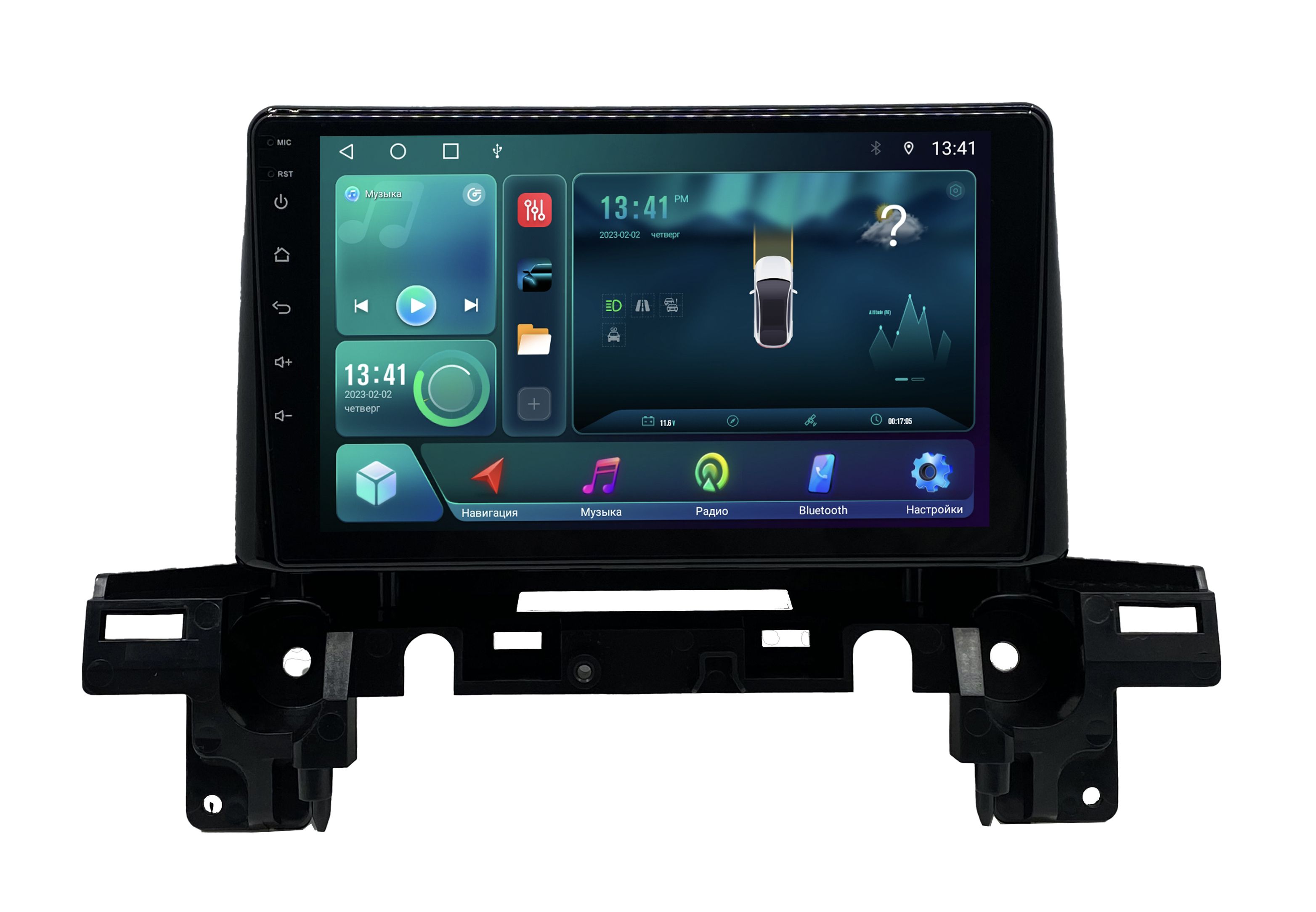 Штатная магнитола Zenith Mazda CX5 2 поколение 2017-2023 Android 12 232 GB 2201900₽