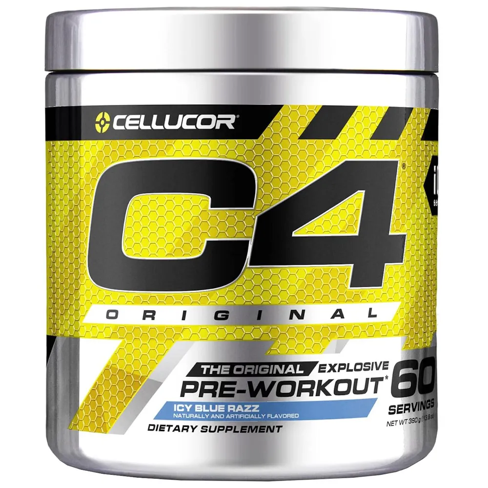 Предтреник Cellucor C4 Original, 390 грамм, голубая малина