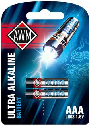 

Батерейка AWM LR03/AAA щелочная, 2 шт