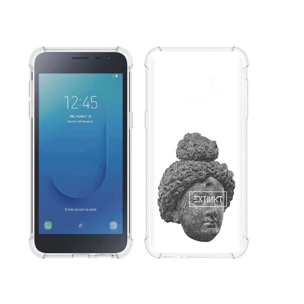 Чехол MyPads Tocco для Samsung Galaxy J2 Core каменное лицо девушки (PT124748.583.383)