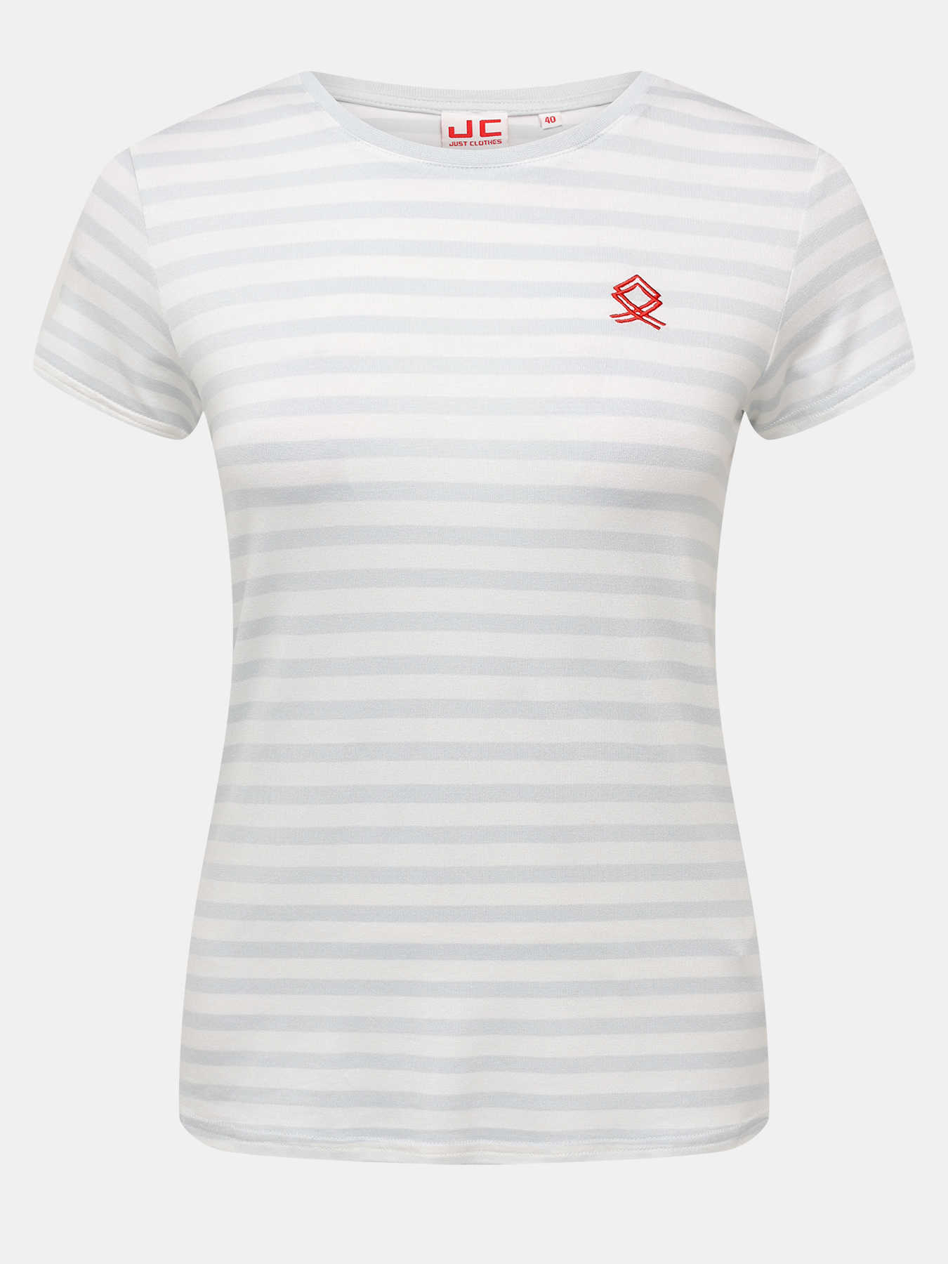 

Футболка женская Just Clothes 000000594 разноцветная 48 RU, Разноцветный, 000000594