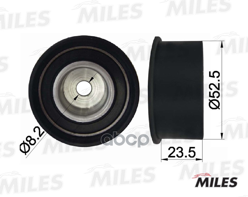 

Ролик Ремня Грм Opel Vectra B/Astra F/G 1.4-1.8 Обводной Miles арт. ag02058, AG02058