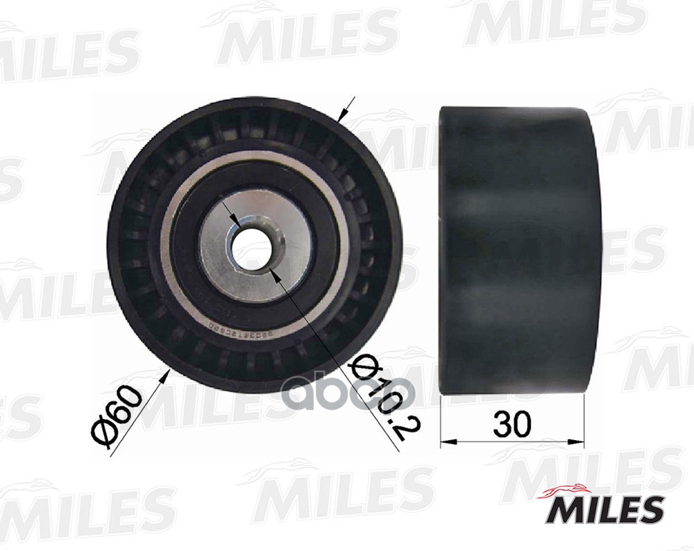 

Ролик Ремня Грм Citroen C3/C4/C5/Ford Focus 1.4/1.6 02- Miles AG02081, AG02081