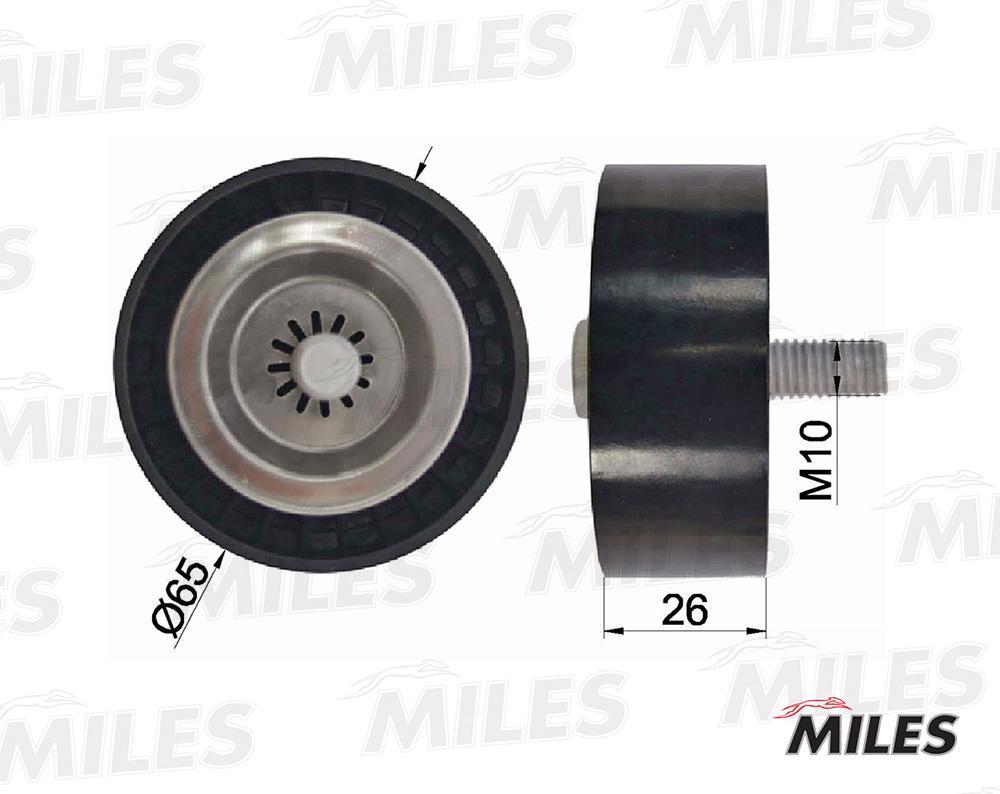 

Ролик Ремня Приводного Mb 2.2Cdi 06- Miles AG03053, AG03053