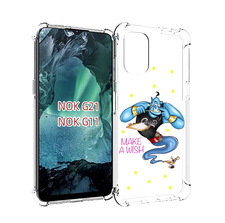 

Чехол Mypads Делай-Магию Для Nokia G11/G21, Прозрачный, Tocco