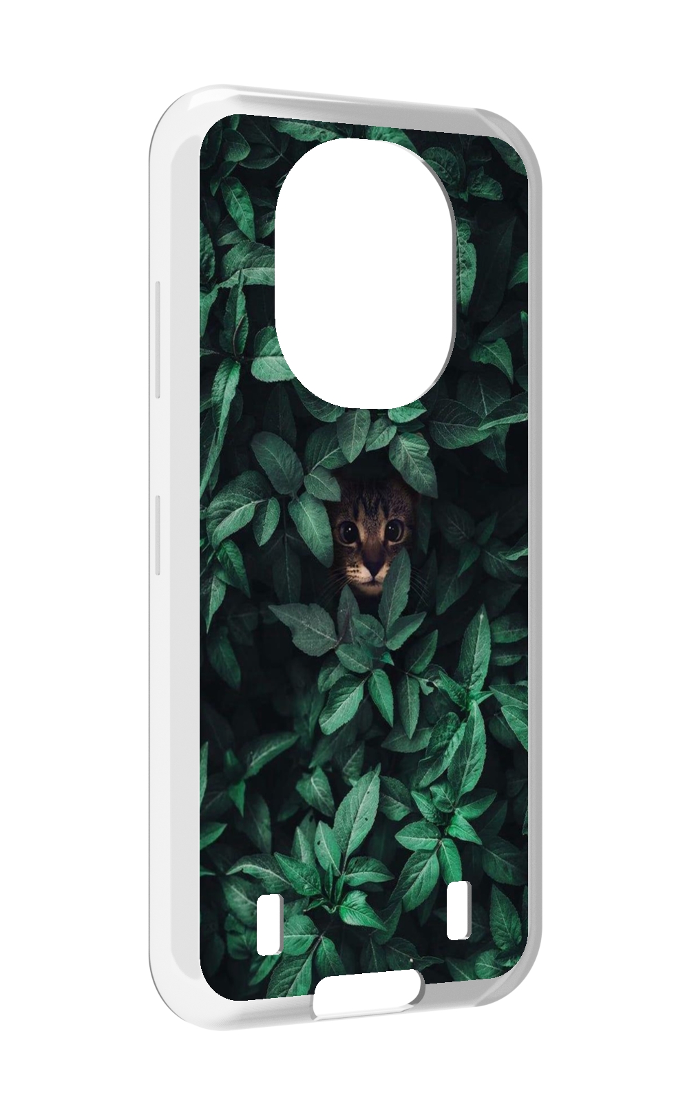 

Чехол MyPads котенок в листьях для Oukitel WP16, Прозрачный, Tocco