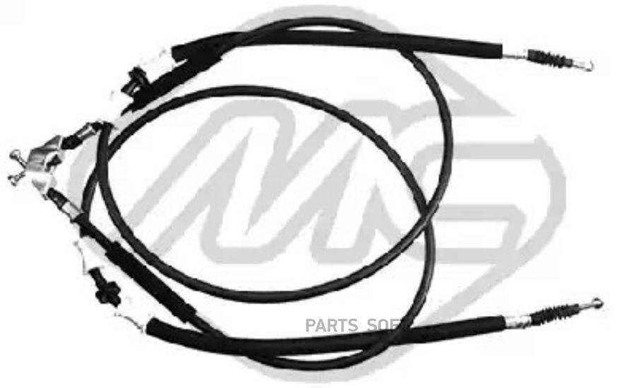 

Metalcaucho Трос Ручного Тормоза Corsa C Combo All Disc Brake