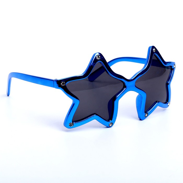 Карнавальные очки «Звёзды», цвета МИКС очки для плавания wave crest от 7 лет а микс 21049 bestway
