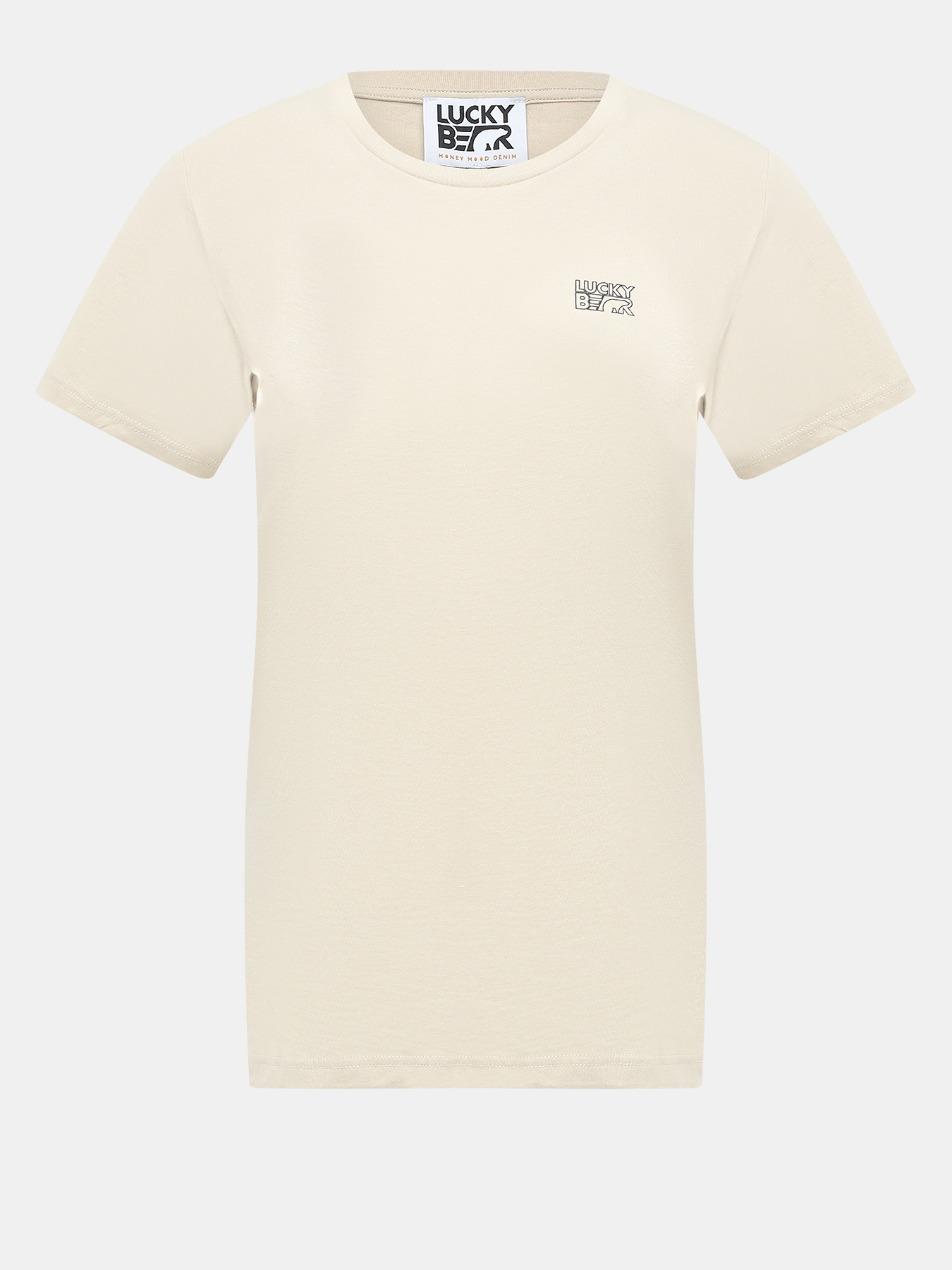 

Футболка женская Lucky Bear 450817 белая 46 RU, Белый, 000001058