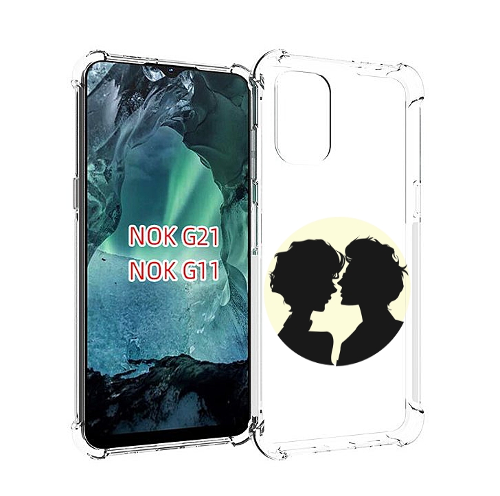 

Чехол Mypads Картина Для Nokia G11/G21, Прозрачный, Tocco