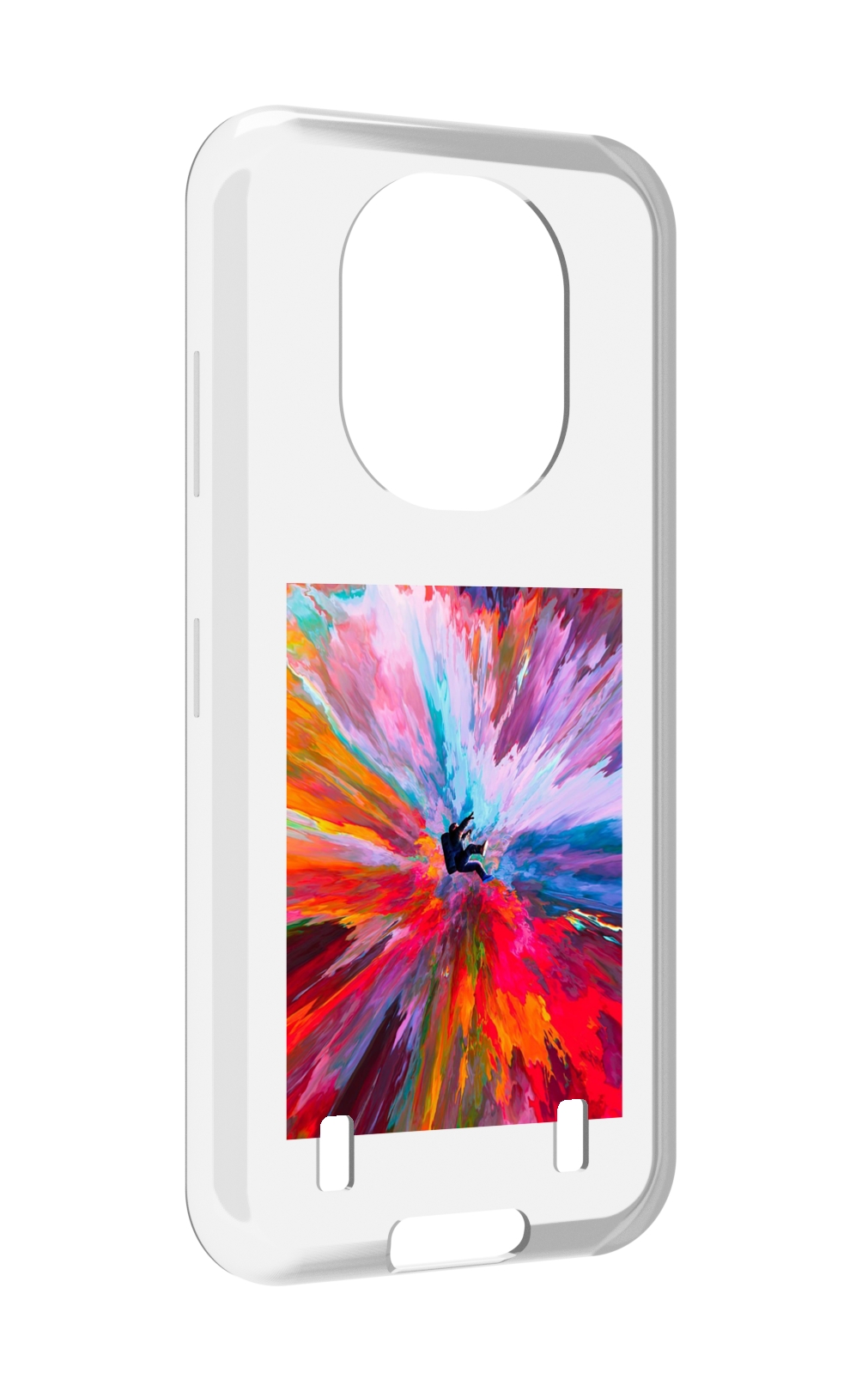 

Чехол MyPads красочный астранавт для Oukitel WP16, Прозрачный, Tocco