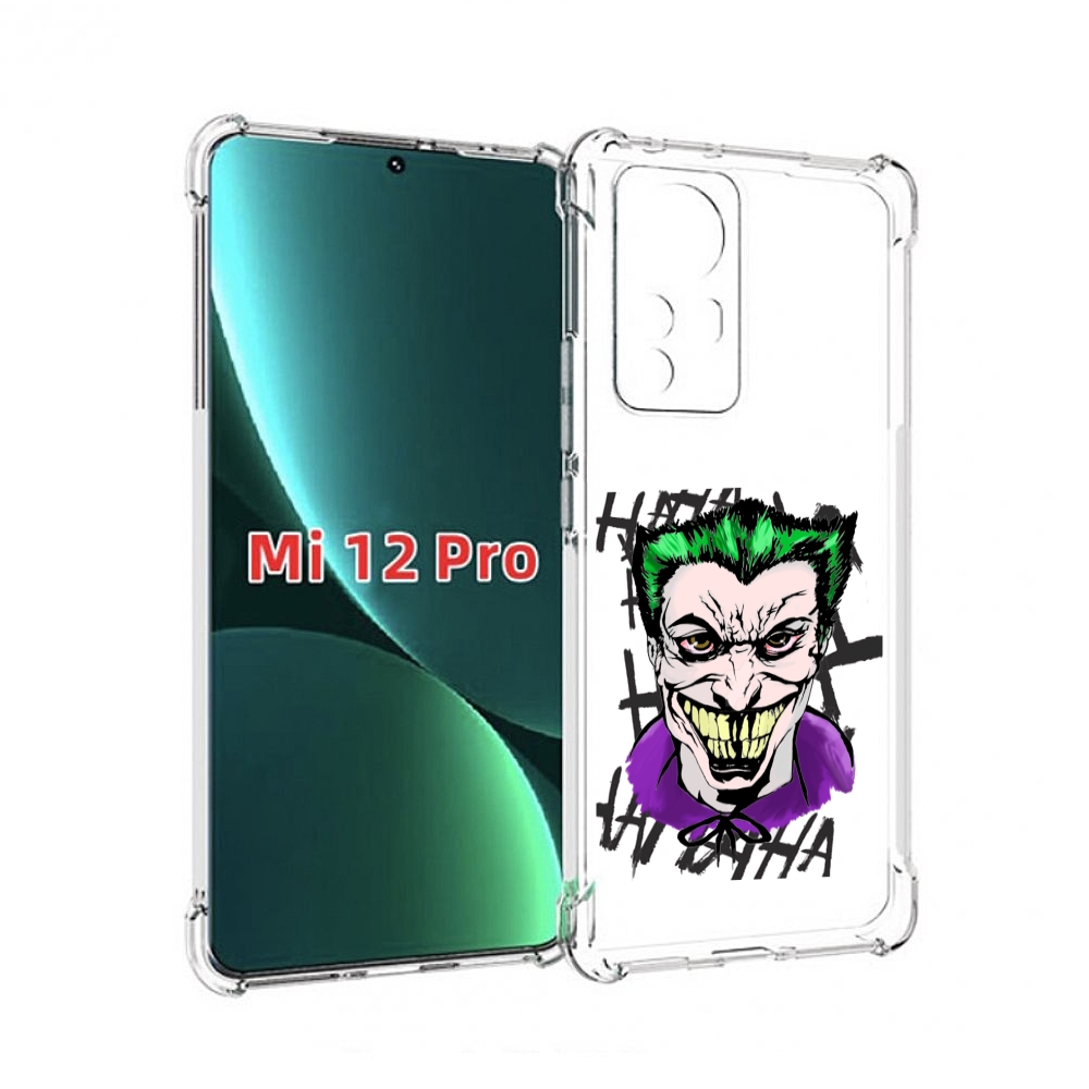 

Чехол MyPads Джокер-крейзи для Xiaomi 12S Pro, Прозрачный, Tocco