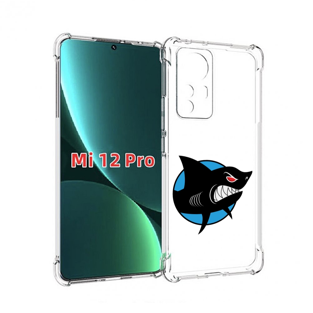 

Чехол MyPads Злая-акула для Xiaomi 12S Pro, Прозрачный, Tocco