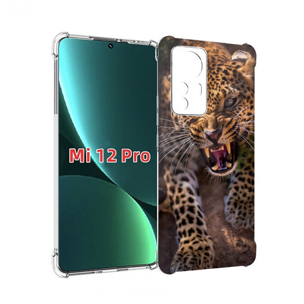 

Чехол MyPads Злой-гепард для Xiaomi 12S Pro, Прозрачный, Tocco