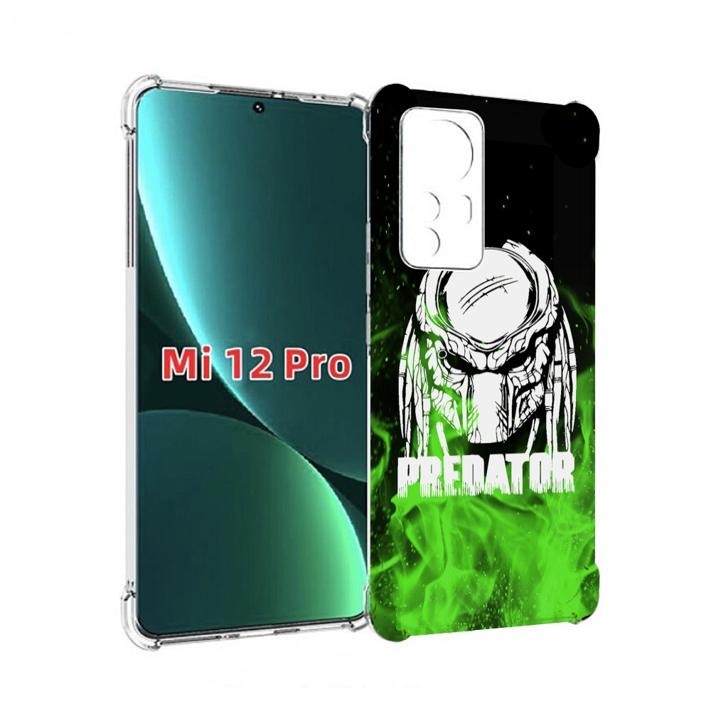 

Чехол MyPads Знак-хищника для Xiaomi 12S Pro, Прозрачный, Tocco