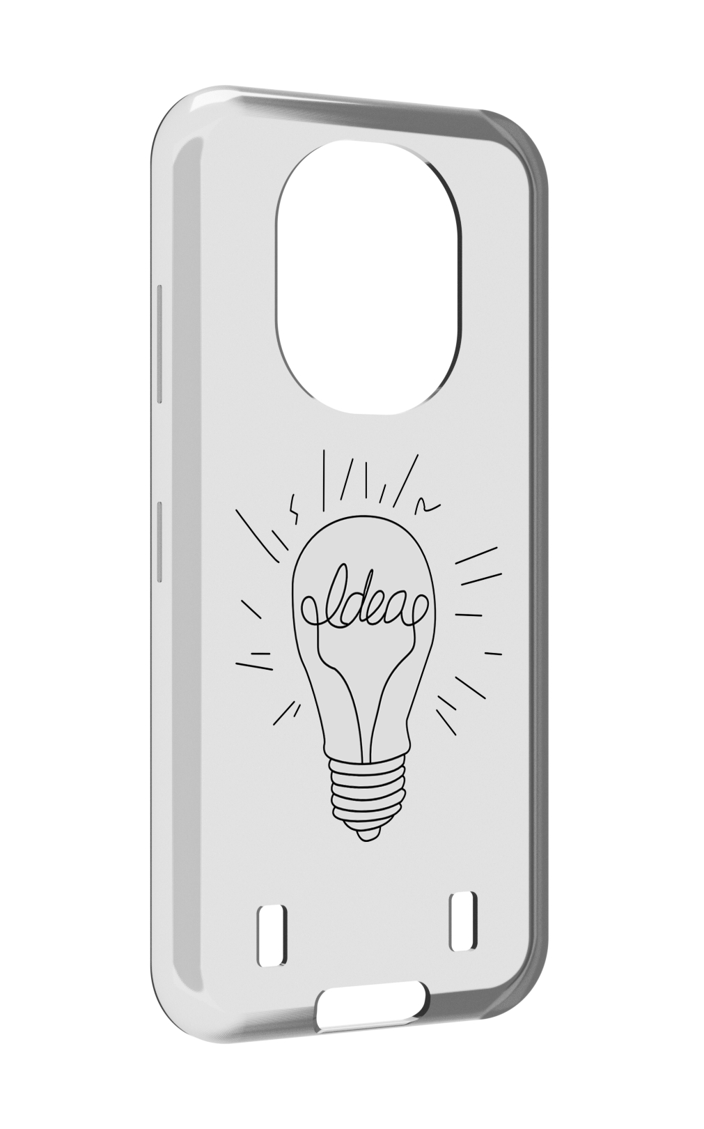 

Чехол MyPads лампочка-с-идеей для Oukitel WP16, Прозрачный, Tocco