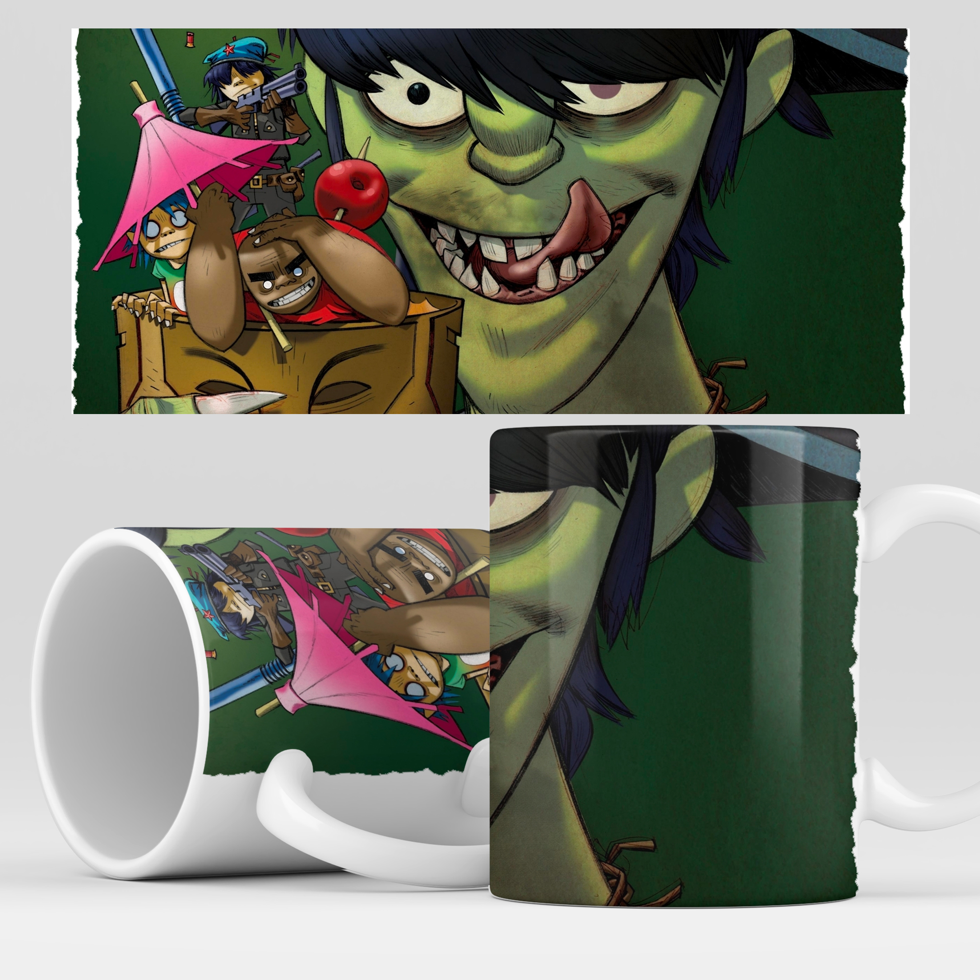 

Кружка RocketCup с принтом "Gorillaz", Gorillaz05