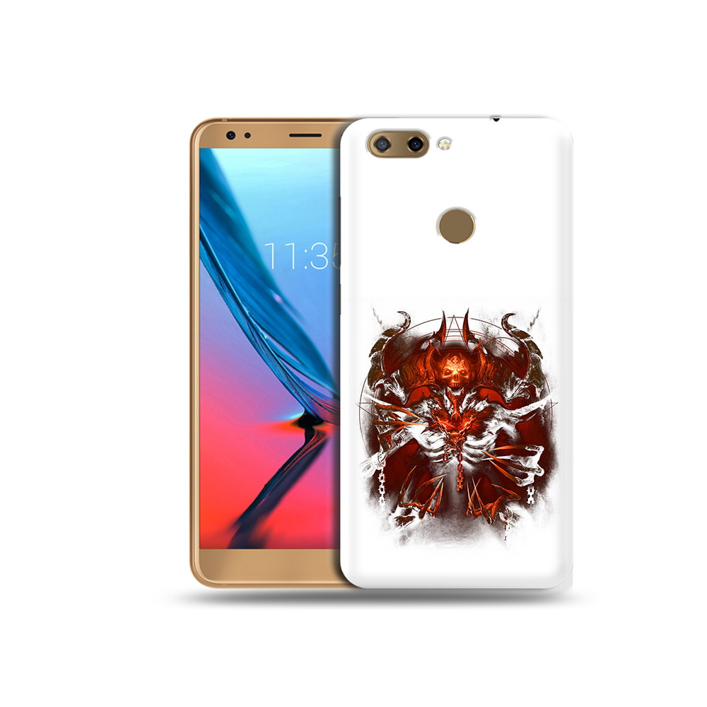 

Чехол MyPads Tocco для ZTE Blade V9 яркий демон (PT106427.464.708), Прозрачный, Tocco