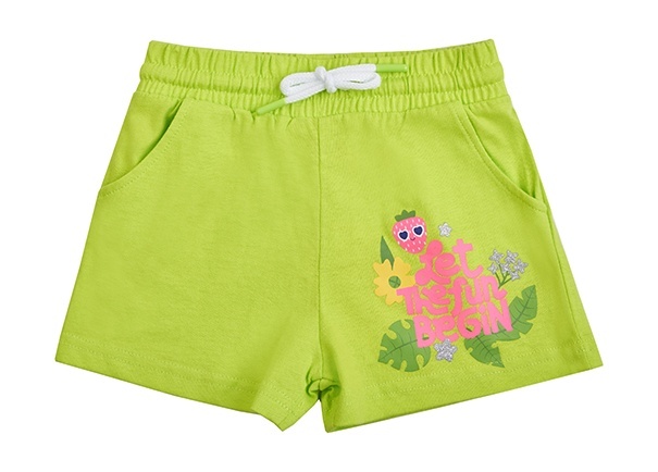 

Шорты детские Kari Kids SS24C23211218, светло-зеленый, 92, SS24C23211218