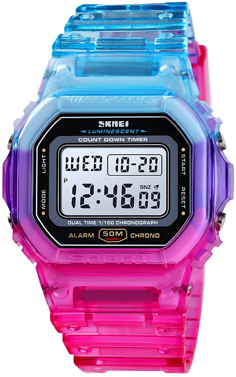 фото Наручные часы женские skmei 1622blfrw разноцветные