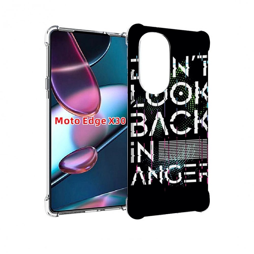

Чехол MyPads графический-текст для Motorola Moto Edge X30, Прозрачный, Tocco