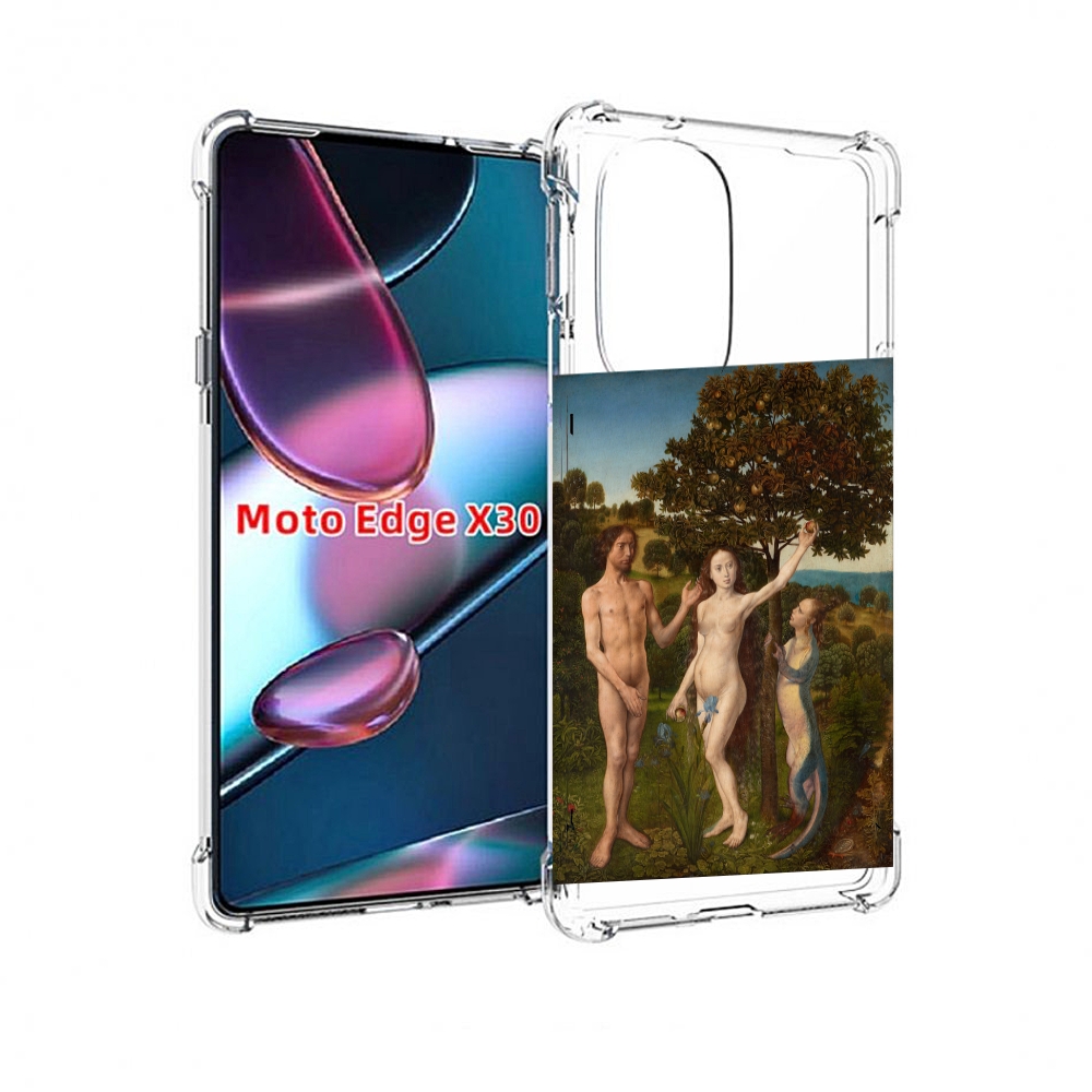 

Чехол MyPads грехопадение для Motorola Moto Edge X30, Прозрачный, Tocco